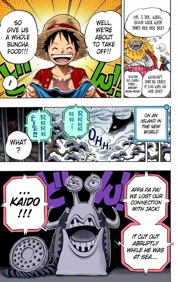 One Piece - Digital Colored Comics Chapter 821 18